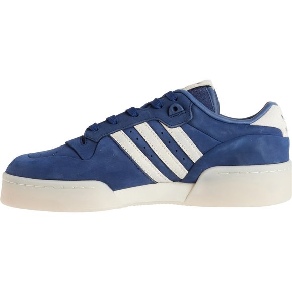 NEW adidas Rivalry Lux Low Basketball Shoes - Leather  Blue/Ivory For Men 252 - Picture 5 of 8
